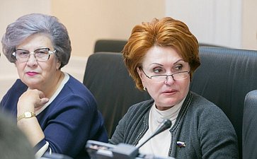 Н. Болтенко Заседание Комитета Совета Федерации по Регламенту и организации парламентской деятельности