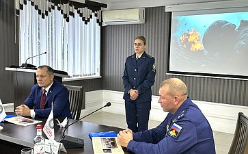 Игорь Мурог провел урок мужества для курсантов Академии ФСИН России