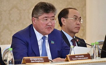 Заседание Комиссии по сотрудничеству между СФ и Сенатом Парламента Республики Казахстан