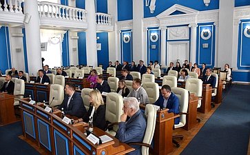 Екатерина Алтабаева приняла участие в открытии осенней сессии Севастопольского парламента