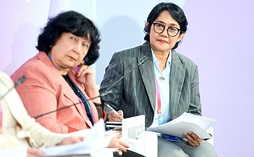 Галина Карелова выступила на сессии «Женщины в мире высоких технологий», которая прошла в рамках международного форума «Мировая атомная недели»