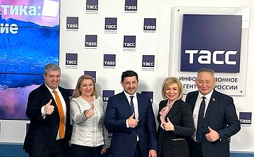 Сахамин Афанасьев принял участие в пресс-конференции в ТАСС