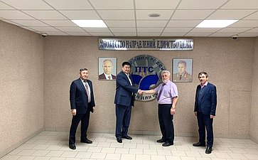 В. Мархаев провел рабочую встречу с президентом компании АО «ПТС»