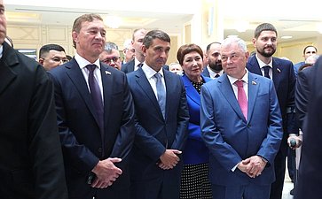 Открытие в Совете Федерации выставки Министерства энергетики РФ «Векторы развития энергетики — импульс для будущего России»