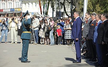 Парад в Вологодской области по случаю 71-й годовщины Победы
