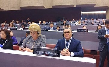 Участие делегации Совета Федерации в работе 138-й Ассмблеи МПС