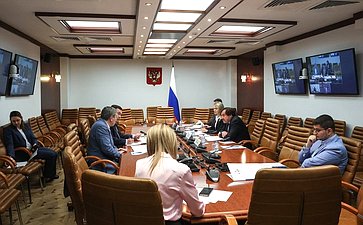 Заседание рабочей группы Комитета СФ по Регламенту и организации парламентской деятельности по подготовке предложений о совершенствовании законодательства об общественном контроле в РФ