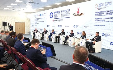 XXVIII Петербургский международный экономический форум (ПМЭФ’25). «Продовольственная безопасность России: вызовы и стратегии»