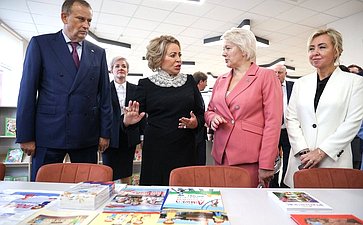 Валентина Матвиенко приняла участие в торжественном открытии Гатчинского центра образования «Высший пилотаж»
