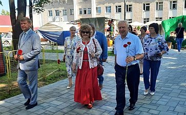 Нина Куликовских приняла участие в праздничных мероприятиях в честь 486-й годовщины основания города Велиж и 95-летия Велижского района Смоленской области