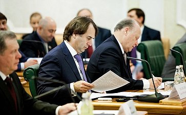 Заседание Совета при Председателе СФ по вопросам агропромышленного комплекса и природопользования Лисовский
