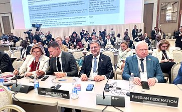Сенаторы приняли участие в мероприятиях 150-й Ассамблеи МПС