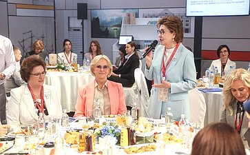 XXVIII Петербургский международный экономический форум (ПМЭФ’25). Бизнес-завтрак «Вклад женщин в развитие технологий и инноваций для здорового общества»