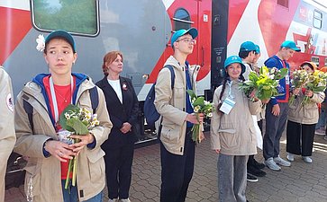 Участники проекта «Поезд Памяти» посетили Могилевскую область