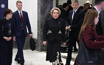 Российская парламентская делегация во главе с Валентиной Матвиенко приняла участие в открытии 152-й Ассамблеи МПС в Стамбуле