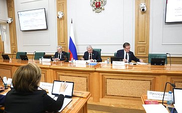 Заседание Комитета Совета Федерации по бюджету и финансовым рынкам