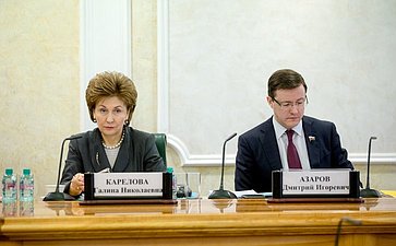 Заседание Совета при Председателе СФ по местному самоуправлению Карелова и Азаров