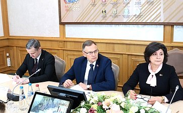 15-е заседание Межпарламентской комиссии Совета Республики Национального собрания Республики Беларусь и Совета Федерации по межрегиональному сотрудничеству (фото: Пресс-служба Совета Республики Национального собрания Беларуси)