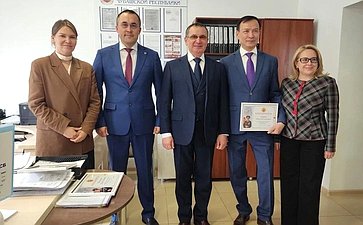 Николай Федоров посетил Ассоциацию юристов Чувашской Республики и провёл рабочую встречу с руководством организации
