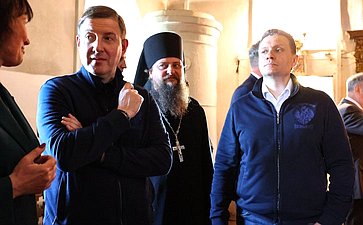 Первый заместитель Председателя СФ Андрей Турчак в Вологодской области посетил Богородица — Рождественский монастырь