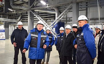 Сенаторы посетили комплекс в Саратовской области по обращению с отходами I и II классов «Горный»