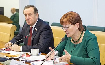 О. Козловская Заседание Комиссии Совета законодателей по науке и инновационной деятельности
