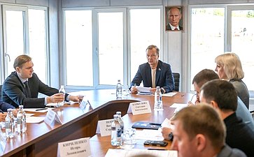 Андрей Яцкин провел заседание рабочей группы по вопросам комплексного развития города Таганрога