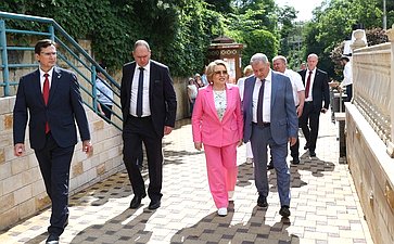 В ходе рабочей поездки Валентина Матвиенко посетила социальные объекты Кисловодска