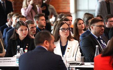 Совместное заседание руководящих органов Палаты молодых законодателей при Совете Федерации и Молодежного совета при Совете Республики Национального собрания Республики Беларусь