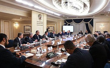Константин Косачев провел встречу с главами дипломатических представительств арабских государств, аккредитованными в Российской Федерации