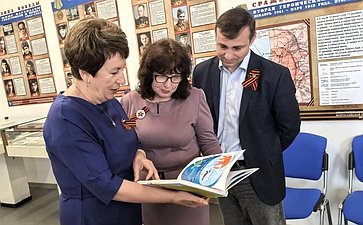 Екатерина Алтабаева приняла участие в открытии музейного пространства «Живые и мёртвые в едином стоят строю»