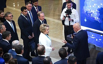 Открытие в Совете Федерации выставки Министерства энергетики РФ «Векторы развития энергетики — импульс для будущего России»