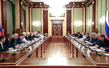 Встреча Председателя Правительства РФ Михаила Мишустина с членами Совета палаты