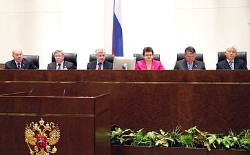 Заседание Совета Федерации, 2001