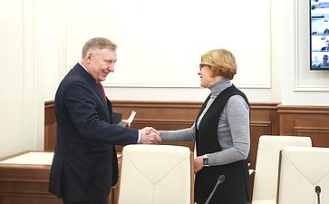 Рабочее заседание Совета Палаты молодых законодателей при Совете Федерации