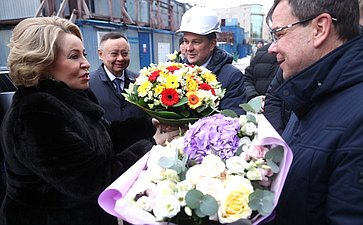 Рабочая поездка Председателя СФ Валентины Матвиенко в Санкт-Петербург