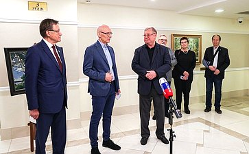 В Совете Федерации открылась выставка картин Андрея Горского и Николая Горского-Чернышёва