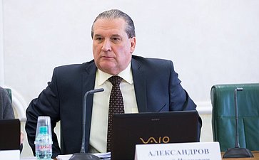 А. Адександров Заседание Комитета СФ по конституционному законодательству и государственному строительству
