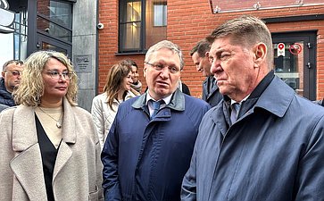 Сенаторы посетили территории комплексного развития региона