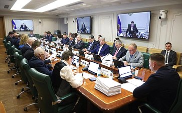 Заседание Комитета Совета Федерации по аграрно-продовольственной политике и природопользованию
