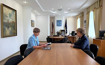 Людмила Скаковская совершила рабочую поездку в город Торжок Тверской области