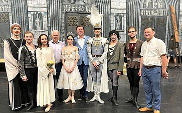 Сергей Мартынов посетил спектакль, прошедший в Москве в рамках XXI фестиваля «Летние балетные сезоны»