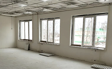 Сергей Мартынов в Марий Эл проверил ход капитального ремонта в сельской школе, осуществляемого в рамках нацпроекта «Молодежь и дети»