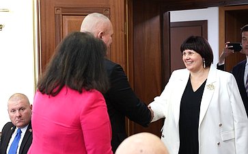 Встреча сенаторов с делегацией Народной скупщины Республики Сербии, членами фракции партии «Единая Сербия» и группы по сотрудничеству Народной скупщиной Республики Сербии с Советом Федерации
