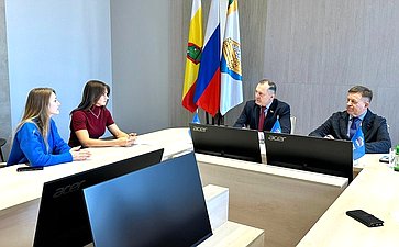 Игорь Мурог в рамках работы в регионе посетил с рабочей поездкой Ряжский округ