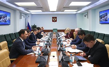 Круглый стол Комитета Совета Федерации по региональной политике, МСУ и делам Севера на тему «Актуальные вопросы реализации федерального проекта «Инфраструктурное меню»