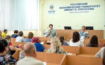 Екатерина Алтабаева выступила на конференции преподавателей курса «Севастополеведение»