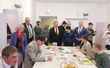 Ольга Хохлова приняла участие в открытии нового жилого корпуса Дома-интерната для престарелых и инвалидов