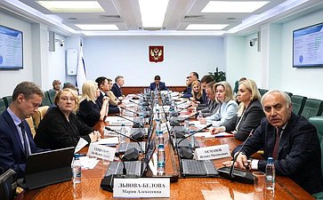 Заседание Комитета Совета Федерации по социальной политике