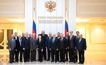 Встреча сенаторов с ветеранами органов внутренних дел России
